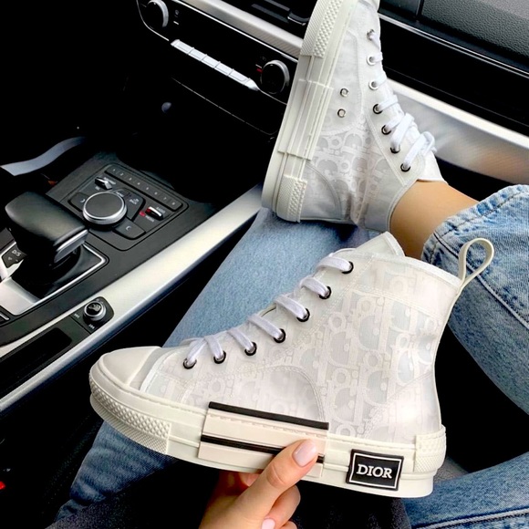 Dior Shoes - Dior b23 oblique high top sneakers